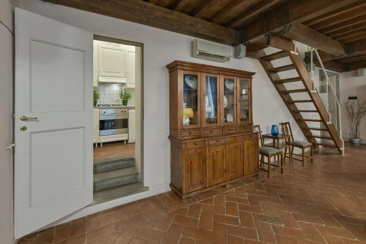 Caravaggio Frescoed Big Loft In Oltrarno Apartment Florence