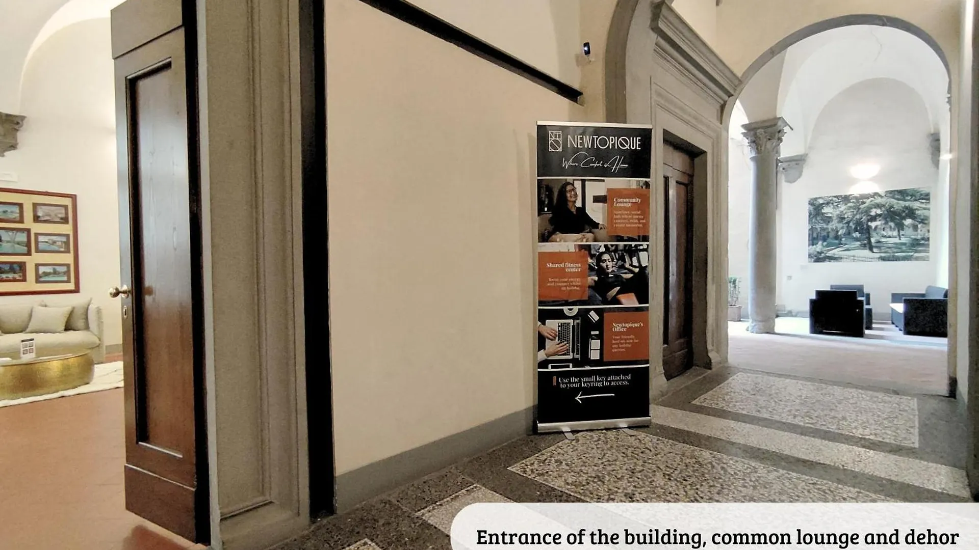 Caravaggio Frescoed Big Loft In Oltrarno Apartment Florence